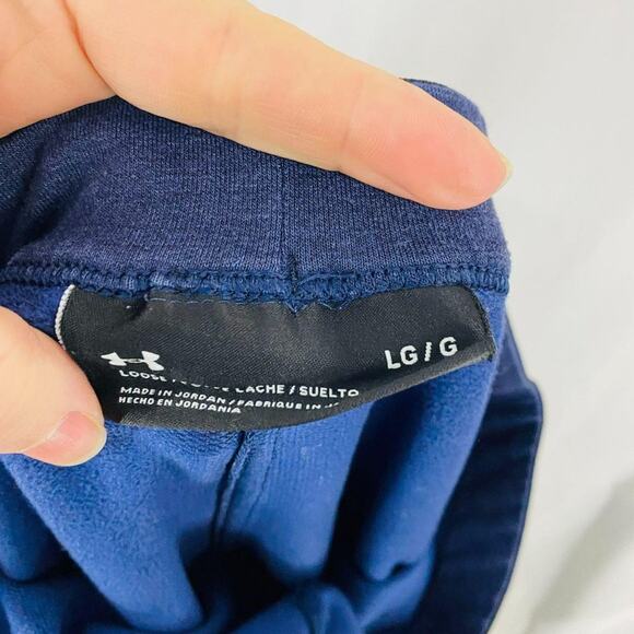 Under Armour Featherweight Fleece Crop Pants Size Large - Picture 5 of 6